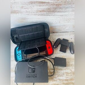 Nintendo Switch Game Console with Controller and Case
